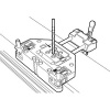 Gabarit de perçage pour paumelle KTN réf T316A0001