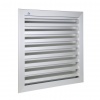 Grille de ventilation Renson 400 x 400 mm aluminium gris