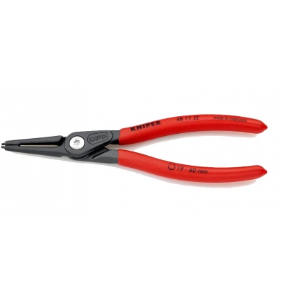 Pince de précision pour circlips intérieurs Knipex avec pointes serties