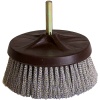 Brosse rotative axiale inox haut 40 mm