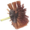 Brosse rotative radiale bronze véritable largeur 25 mm