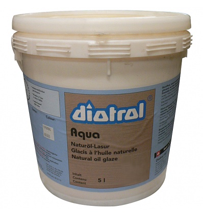 Lasure aux huiles naturelles aqua en 5 litres chêne clair