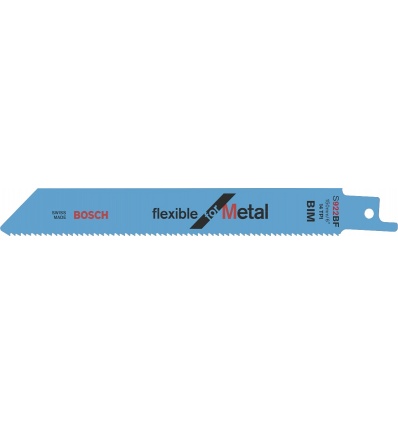 Lames de scie sabre Bosch S 922 BF Flexible for Metal