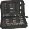 Trousse de 38 pièces titanium compact embouts tournevis à cliquet