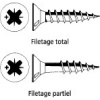Vis à bois réf 28