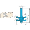 284784 Fraise à bouveter simple avec guide à roulement
