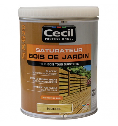 Saturateur bois de jardin SX620