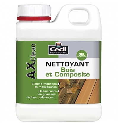 Nettoyant pour bois et bois composite AX Clean