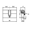 Cylindre modèle Serial varié