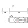 Pivos double action BTS 65 sans arrêt