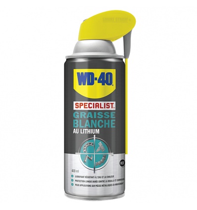 GRAISSE BLANCHE AU LITHIUM - 400ml - WD 40