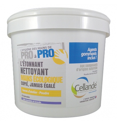 Savon poudre écologique pour les mains réf 504008CELCE