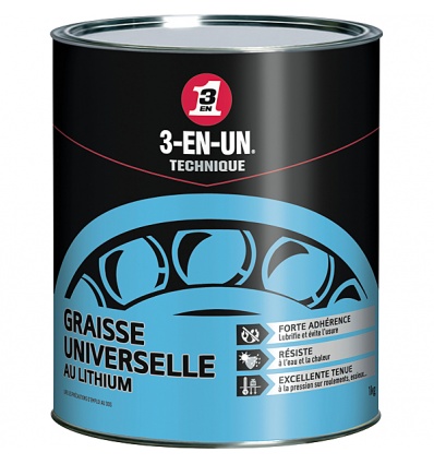 Graisse au lithium 3 en 1 - 1kg - WD 40