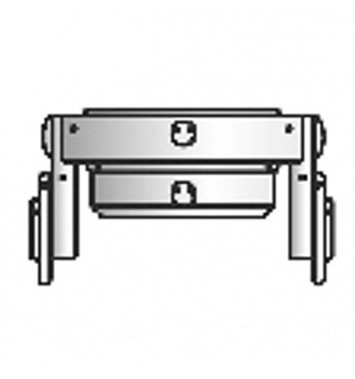 Patin 2 roulettes CVO037 pour torche plasma CB50 sur SOS704 Référence TFT990