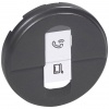 Enjoliveur Céliane - prise RJ 45 - graphite