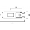 Capsule HIPIN ECO Sylvania 230 V 53 W G9 SL 0022570