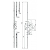 Serrure TRIMATIC 4070 mm ajustable G465220001