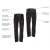 Pantalon de travail homme en jean Lafont ALICKI