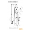 Douille de réduction pour cône morse Cori B12