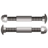 Pattes de fixation déportées Duval 40 mm inox 316 satiné 2207202110