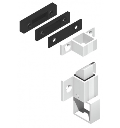 LOQUETEAU AGACHECALES LAQ BLC RAL9010