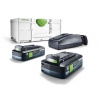 Set énergie Festool SYS3 ENG 18V 2x40TCL6 2 batteries 4 Ah chargeur 18 V coffret SYSTAINER 3