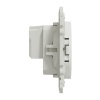 Prise de courant ODACE Schneider Electric 2P connexion rapide fixation par vis S520033