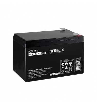 Batterie 12 V DC flamme retardante Izyx