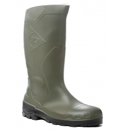 Botte de sécurité PVC vert S5 SRA Dunlop Devon Safety