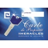 Cylindre européen Heracles Y8 A2P pour carénée Sésame 1 droite double entrée varié 30 x 60 mm Y8100836SD