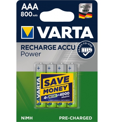 Accus rechargeable NiMH Varta Power