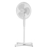 Ventilateur sur pied blanc hauteur réglable TVE 16