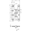 Trépan diamant à sec M14 Ø12 mm