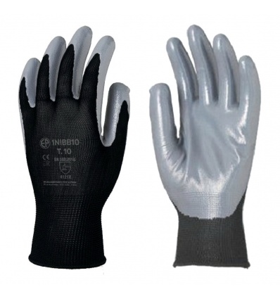 Gants de protection enduit nitrile Eurotechnique 1NIBB