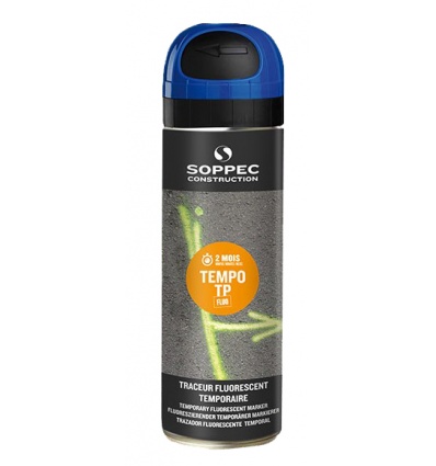 Bombe peinture temporaire Soppec Tempo TP 141619O