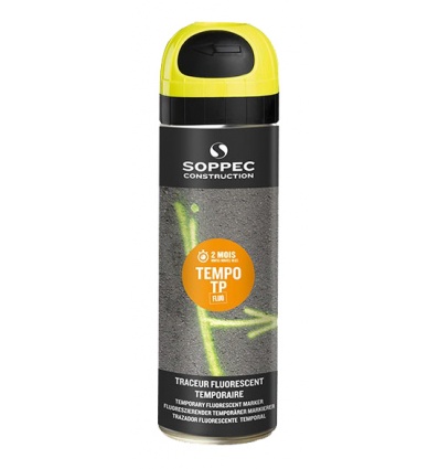 Bombe peinture temporaire Soppec Tempo TP 141617O