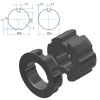 Adaptateurs pour moteurs Ø 45 mm Cherubini