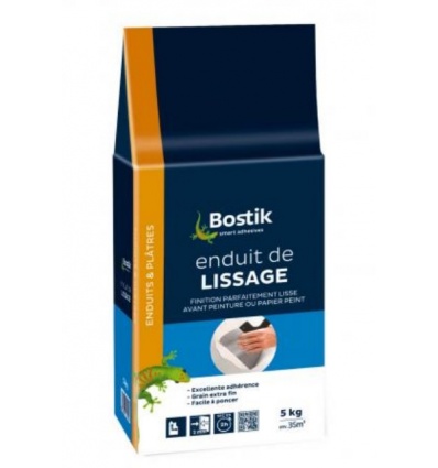 Enduit de lissage en poudre Bostik