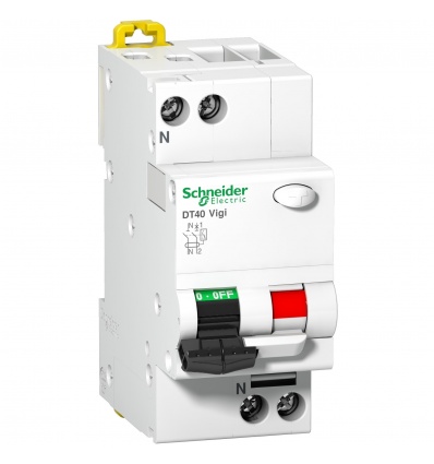 Disjoncteur différentiel Schneider Electric ProDis 1PN DT40 Vigi