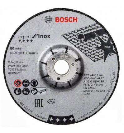 Disque à tronçonner Bosch Expert for Inox