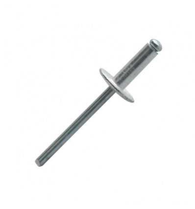 Rivet Scellit standard aluminium acier tête large ASL