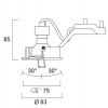 Kit Inset LUMIANCE Sylvania IK02 220 240 V 40 3001779