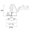 Kit Inset LUMIANCE Sylvania IK02 220 240 V 40 3001774