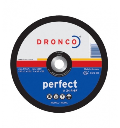 Disque à tronçonner acier Dronco A 24 R 1122015