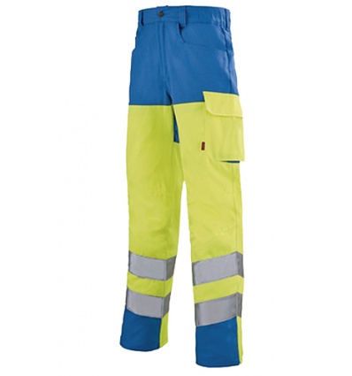 Pantalon de travail fluorescent Lafont Vision 2 Iris