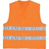 Gilet de signalisation haute visibilité bandes parallèles