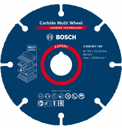 Disque à tronçonner Expert Carbide Multi Wheel Bosch Expert