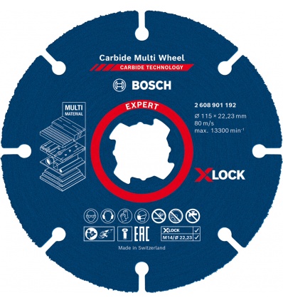 Disque à tronçonner Expert Carbide Multi Wheel Bosch Expert