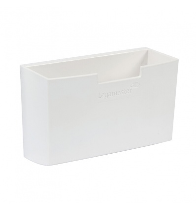 Porte accessoires magnétique pour tableaux blancs en plastique blanc 104 x 75 x 160mm