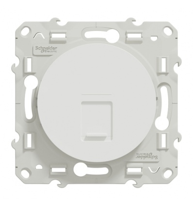 Prise RJ45 ODACE Schneider Electric grade 1 catégorie 5 UTP à vis S520471